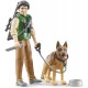 Guardia Forestale con Cane ed Equipaggiamento - Bruder bworld 62660